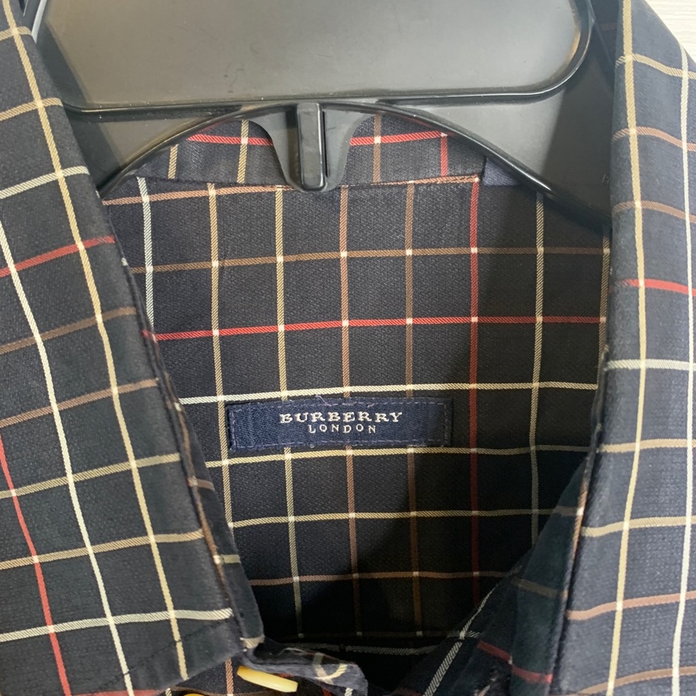 Burberry London Short Sleeve Shirt Size L - Picture 3 of 4
